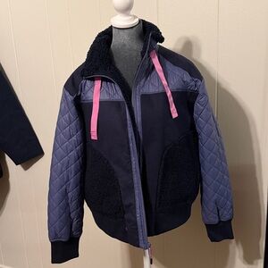 Bass Outdoor Women’s Quilted-Trim Zip Bomber Jacket